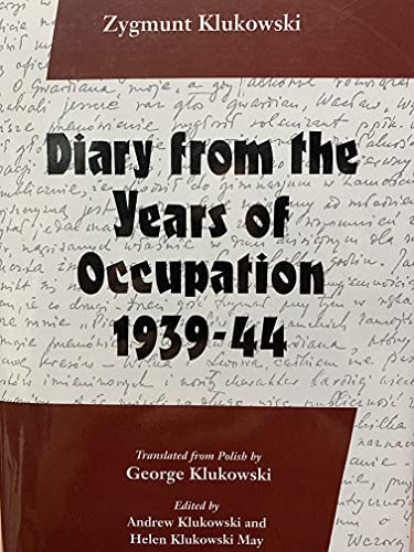 Okładka książki z tytułem: &amp;amp;amp;amp;quot;Diary from the Years of Occupation 1939-1944&amp;amp;amp;amp;quot;