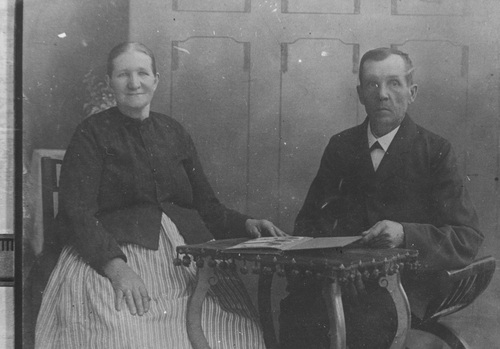 Józef Korfanty z żoną Karoliną z domu Klecha - rodzice Wojciecha Korfantego. Fot. NAC