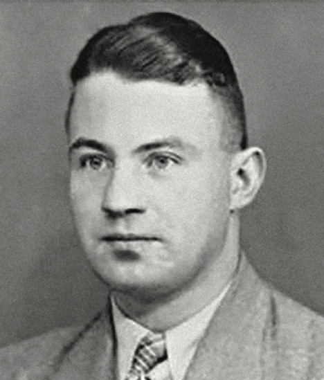 Zdjęcie portretowe mężczyzny w młodym wieku (Herbert Lange)