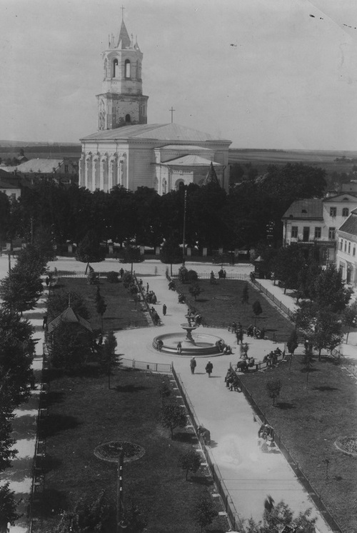 Kościół garnizonowy Najświętszej Maryi Panny w Grodnie, ok. 1920 r. Fot. ze zbiorów NAC
