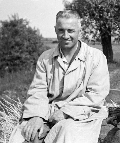 Marian Gołębiewski „Ster”, wiosna 1945 r. Fot. ze zbiorów prywatnych Tomasza Gołębiewskiego