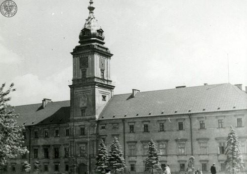 Zamek Królewski w Warszawie przed zbombardowaniem, 1939 r.