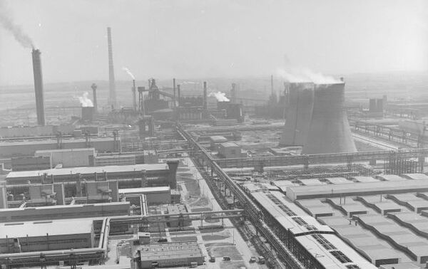 Grudniowy protest hutniczego olbrzyma