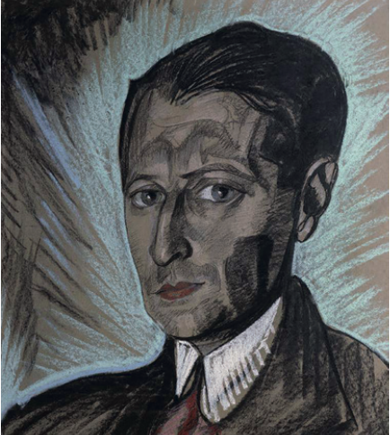 Portret Juliana Tuwima, rys. Stanisława Ignacego Witkiewicza, 1929 r. Fot. Wikimedia Commons