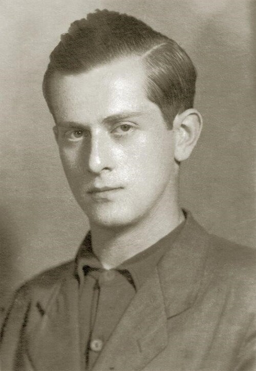 Waldemar Baczak ok. 1945 r.; fotografia ze zbiorów rodzinnych Pana Roberta Gutowskiego