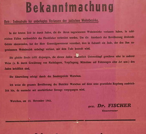 Pomoc Żydom karana śmiercią. Zarys niemieckich przepisów okupacyjnych na obszarze Europy