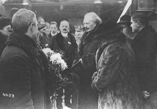 Przyjazd Ignacego Jana Paderewskiego do Poznania, 27 grudnia 1918 r. Fot. ze zbiorów NAC