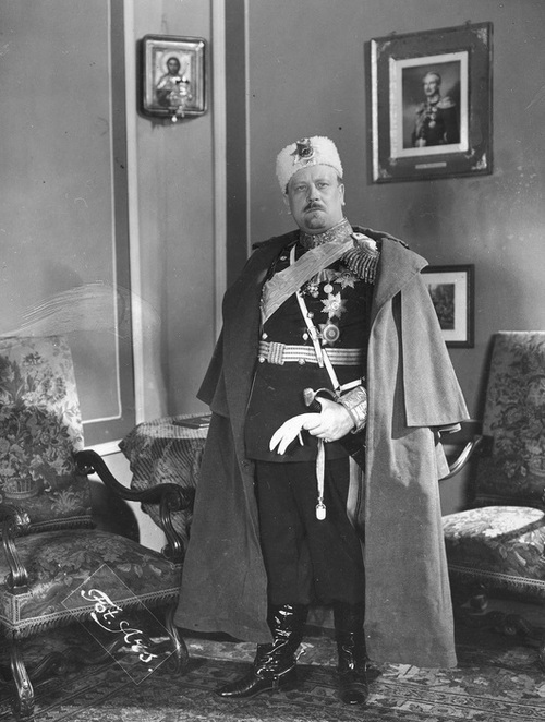 Bogusław Samborski jako Generał żandarmerii w filmie „Dziesięciu z Pawiaka” z 1931 r. Fot. ze zbiorów NAC