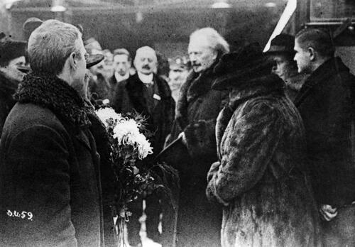 Przyjazd Ignacego Paderewskiego do Poznania 26 grudnia 1918 r.