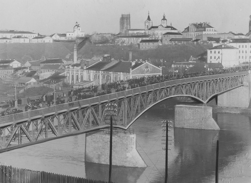 Most im. marszałka Józefa Piłsudskiego na Niemnie w Grodnie. Fot. ze zbiorów NAC