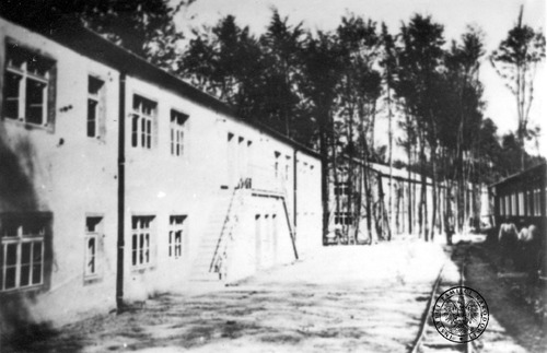 Drewniane baraki KL Buchenwald
