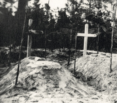 Groby generałów Mieczysława Smorawińskiego i Stanisława Bohatyrewicza, 1943 r.