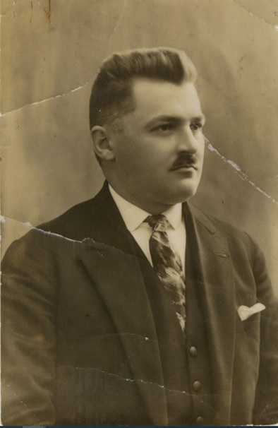 Marian Baehr, pierwszy starosta sokólski, 1919 r. Fot. ze zbiorów Muzeum Ziemi Sokólskiej