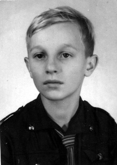 Wicek Cieślewicz z 29 KDH „Huragan”. Fot. z 1945 (kopia w zbiorach MK)