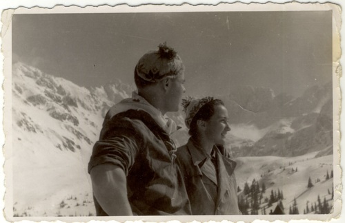 Kazimierz Chmielowski i Halina Cisło – Żywiecczyzna, 1948 r.