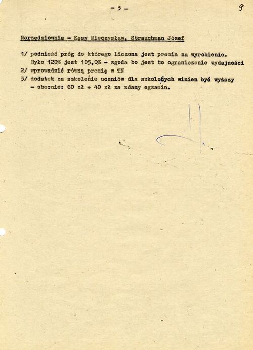 Dokumenty SB dotyczące strajku w dniu 29.08.1980 r. w  Wielkopolskiej Fabryce Maszyn Elektrycznych „Ema-Wiefamel”. Z zasobu AIPN