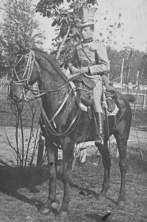 1915 rok. Porucznik Stanisław Grzmot-Skotnicki