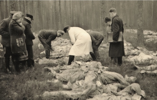 Ekshumacje zwłok pomordowanych w Piaśnicy, 1946 rok