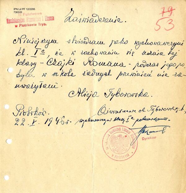 Ocalały z „procesu siedemnastu”. Roman Stanisław Czajka (1930–2006)