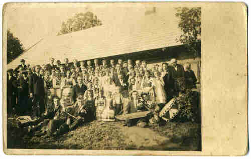 Wedding of Wiktoria and Józef Ulma, July 7, 1935. Photo from the collections of the Ulma family’s relatives