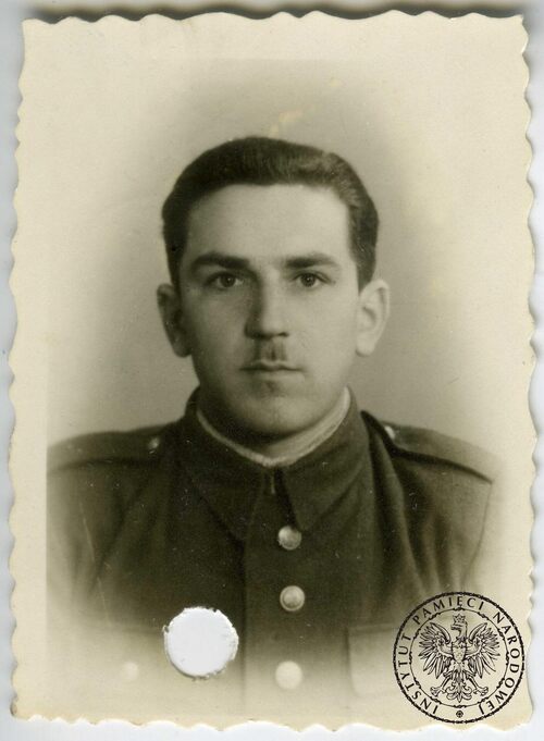 Kapral Tadeusz Brzozowski, komendant Posterunku MO w Barańcach