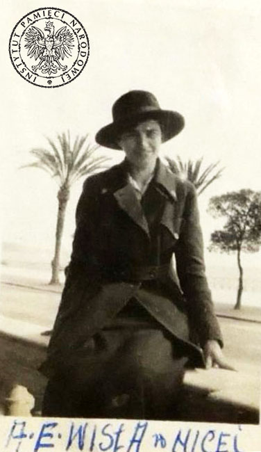 Agnieszka Wisła podczas pełnienia obowiązków w Polskim Białym Krzyżu we Francji, 1919 r. (fot. z zasobu IPN)