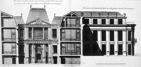 Hotel Lambert w latach 1655–1656