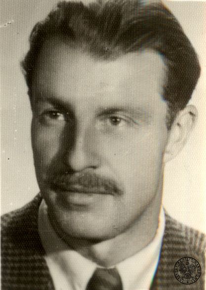 Michał Sumiński na zdjęciu  z akt sprawy operacyjnego sprawdzenia kryptonim „Zoolog”. Fot. z zasobu AIPN