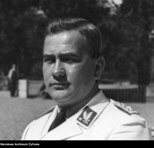 Ludwig Fischer, gubernator dystryktu warszawskiego Generalnego Gubernatorstwa, 1940 r. (fot. NAC)
