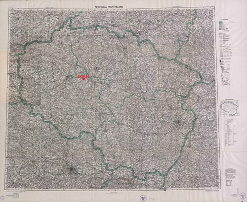 Położenie Siedlca na mapie Kraju Warty