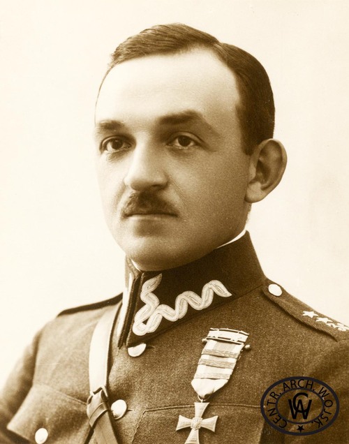Por. Mieczysław Zygfryd Słowikowski, od maja 1919 do września 1923 r. dowódca kompanii, a następnie batalionu 36. Pułku Piechoty (fot. ze zbiorów CAW)