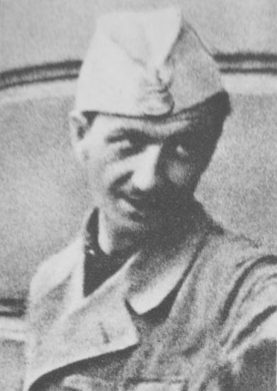Stanisław Jankowski ps. „Agaton” (fragment zdjęcia) podczas powstania warszawskiego