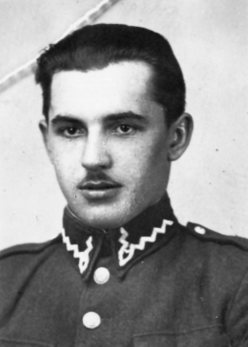 Franciszek Wielgosz, w 1946 r. funkcjonariusz PUBP w Tucholi, rozbrojony przez patrol „Lufy” w Zwierzyńcu, 9 IV 1946 r., źródło: Instytut Pamięci Narodowej