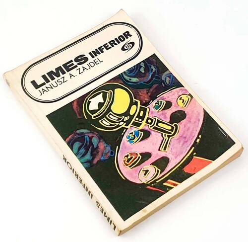 Okładka książki Janusza Zajdla pt. „Limes Inferior”, wyd. Iskry, 1982 r.