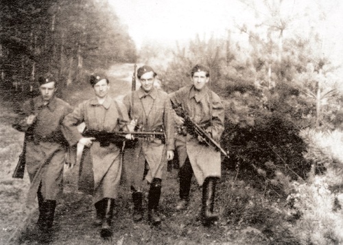 „Jędrusie” wracający z akcji bojowej. Fot. ze zbiorów autora