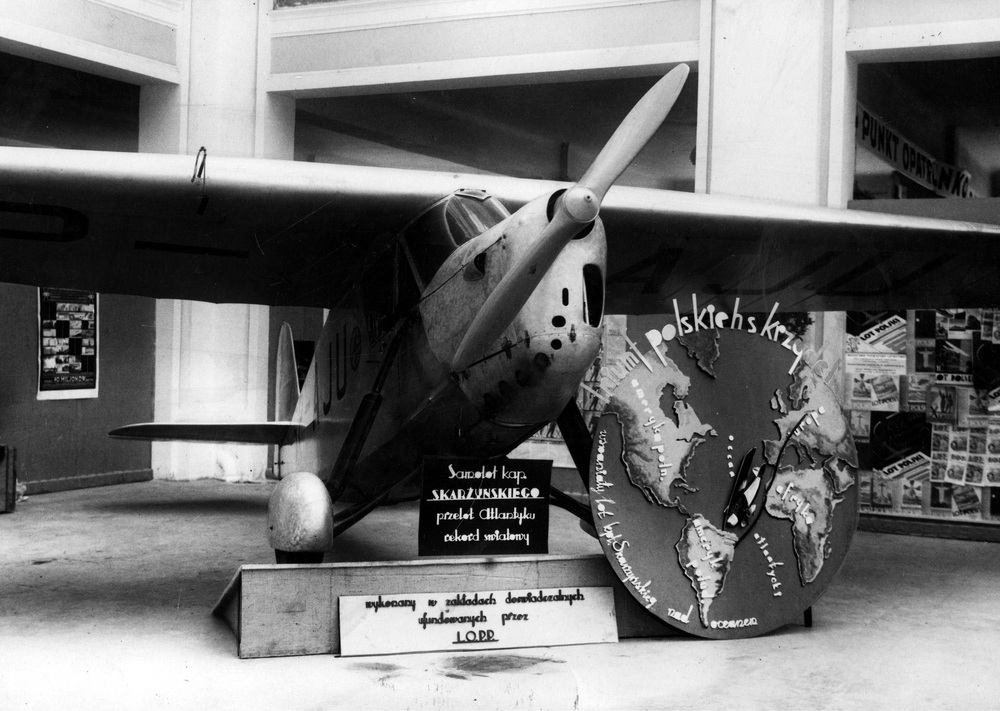 Samolot RWD-5 BIS, nr rej. SP-AJU, na którym kpt. Stanisław Skarżyński dokonał przelotu przez Atlantyk (fot. NAC)