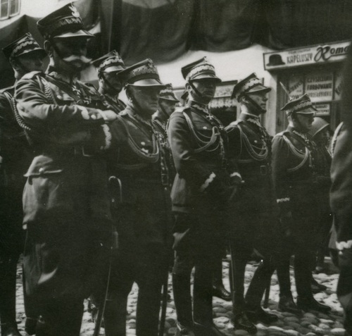 Ostatnia droga serca marszałka Piłsudskiego, 1935 r. Fot. ze spuścizny mjr Stanisława Jaszczuka