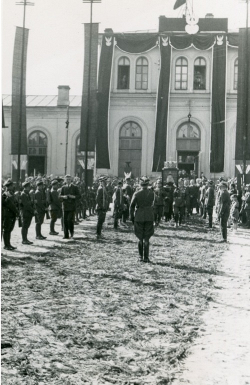 Ostatnia droga serca marszałka Piłsudskiego, 1935 r. Fot. ze spuścizny mjr Stanisława Jaszczuka