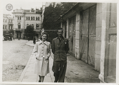 Henryk Żuk z siostrą Jadwigą (fot. z zasobu AIPN)
