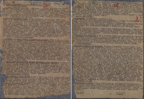 Meldunek wywiadowczy Portu dla 2. Korpusu Polskiego (z zasobu AIPN)