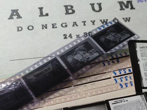 Zbiory płk. Stanisława Dąbrowy-Kostki w magazynach Oddziałowego Archiwum IPN w Krakowie. Fot. Rafał Dyrcz (IPN)