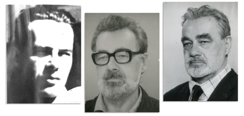 Stanisław Dąbrowa-Kostka na fotografiach sprzed 1954, 1986 i 1989 roku (fot. z zasobu IPN)