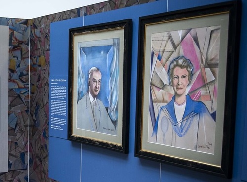 Wystawa IPN „Londyn żywy” w Centrum Edukacyjnym „Przystanek Historia” IPN w Krakowie, 2022 r. Fot. Agnieszka Masłowska (IPN)