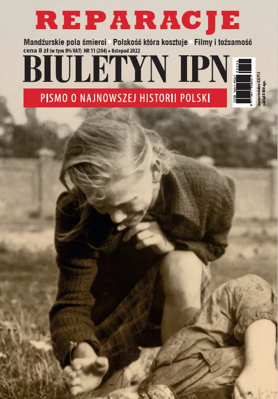 „Biuletyn IPN” nr 11/2022 – Reparacje