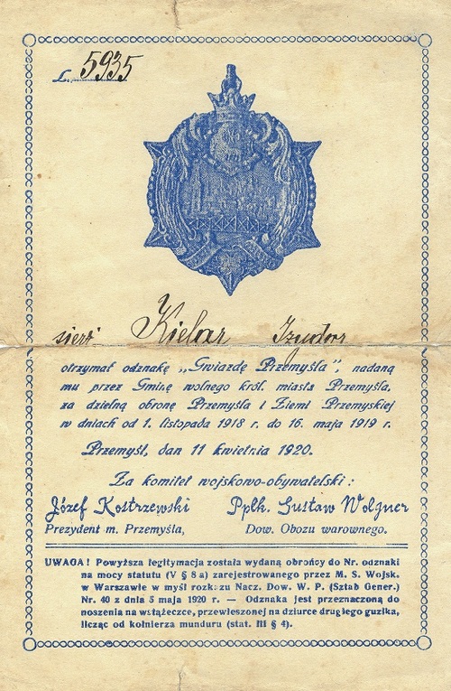 Gwiazda Przemyśla (z zasobu IPN w Rzeszowie)