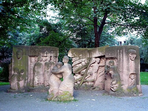 Upamiętnie protestów usytuowane w dzielnicy Berlin-Mitte