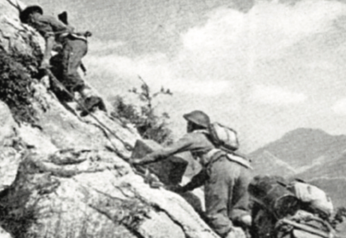 A transport of ammunition