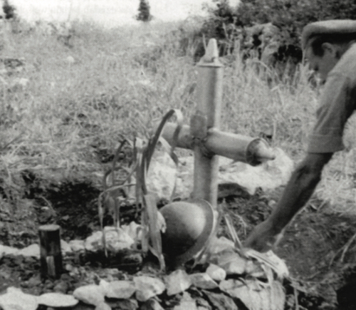 A grave of a Polish artilleryman (photo: Mieczysław Herod)
