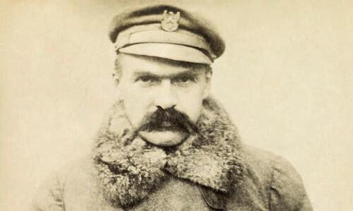 Józef Piłsudski, zdjęcie z 1916 r.