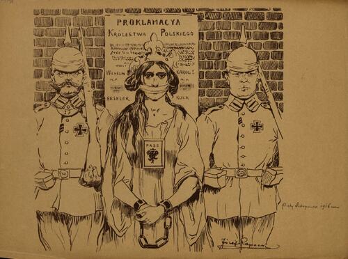 Plakat prezentujący negatywne stanowisko do Aktu 5 listopada